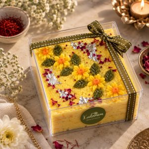 Kesar Sandesh Bento Box
