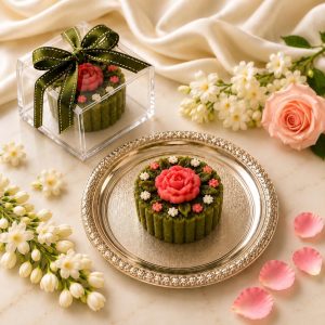 Pishori Pista Bento Cake